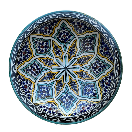 Moroccan Mosaic Platter pequeño