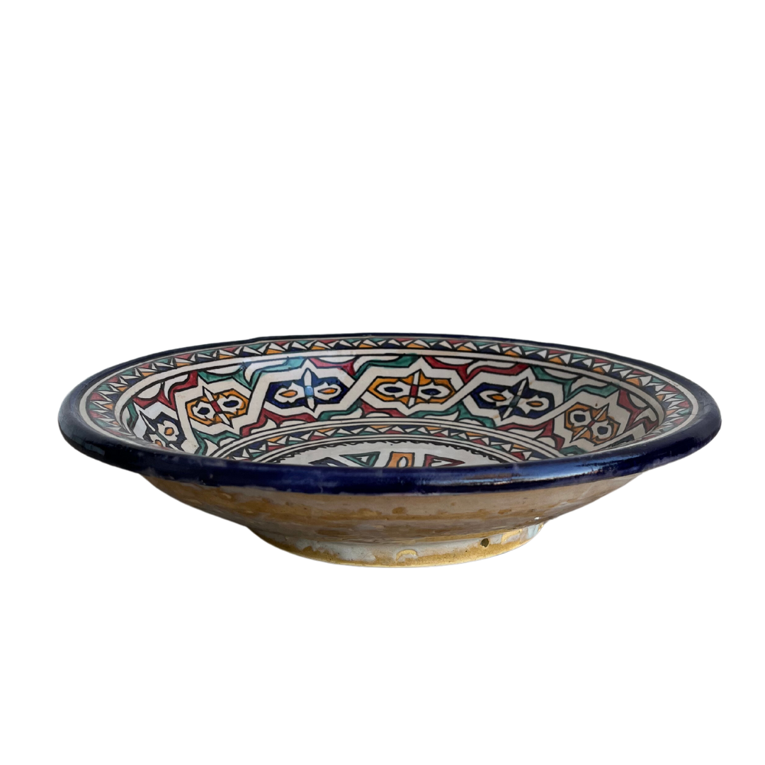 Moroccan Mosaic Platter pequeño